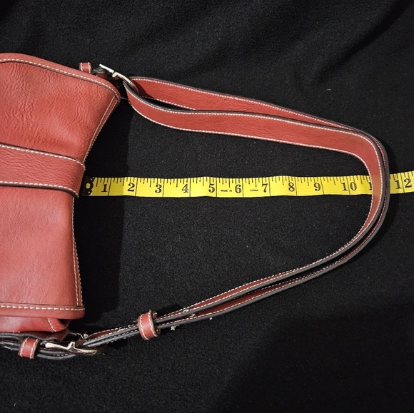 Bellerose Red Crossbody Bag - Picture 8 of 16